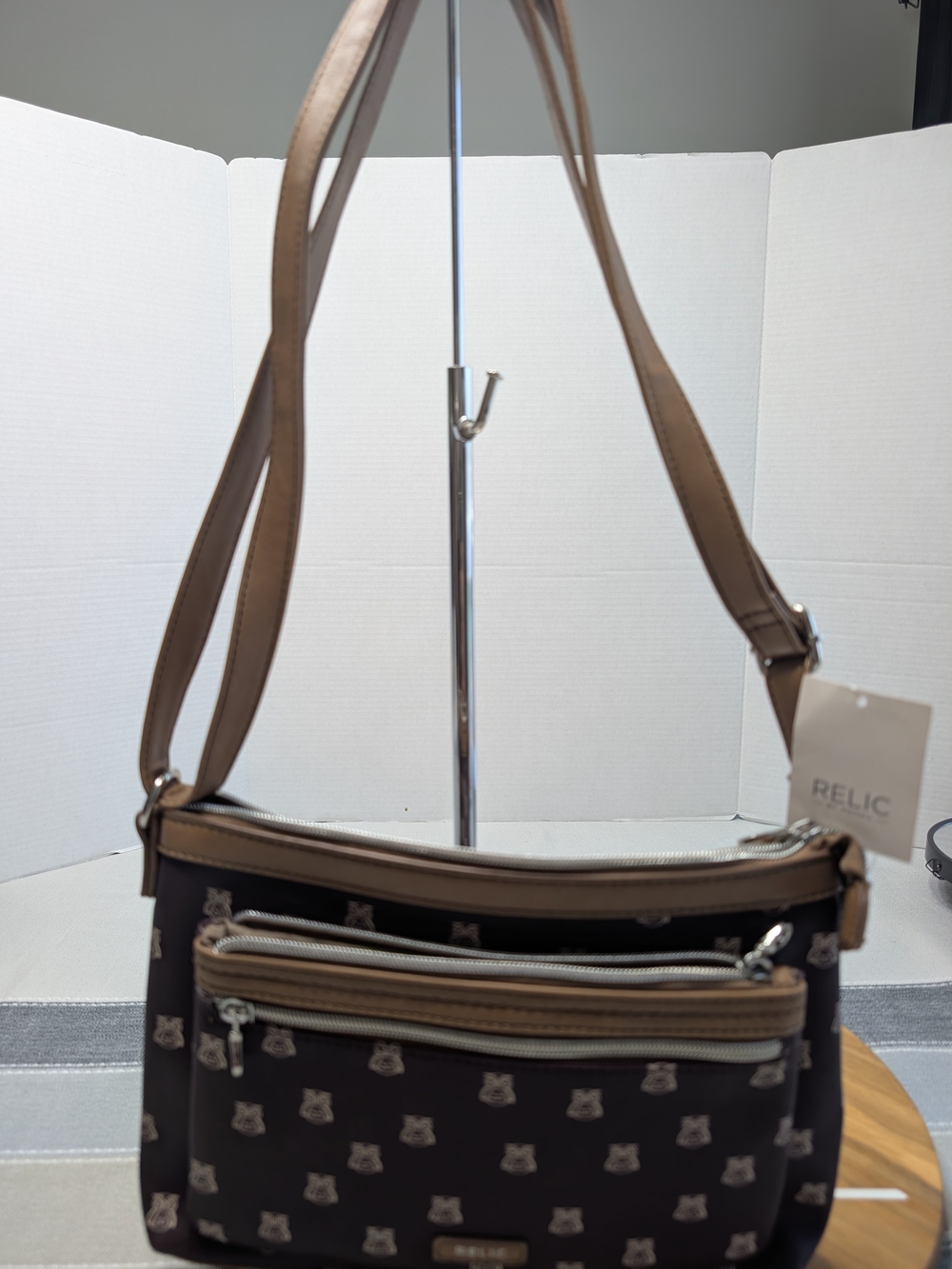 Relic by Fossil Adj Crossbody W/ Brand Logo
